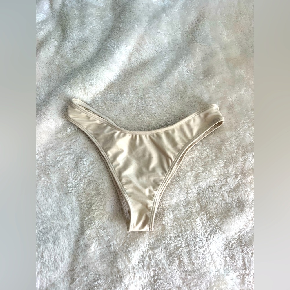 Belle the Label Pearly White Bikini Bottoms